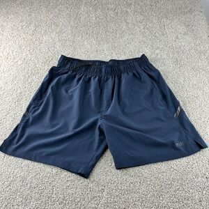 Mitre Mens‎ XL Running Shorts Training Athletic Gym Workout Blue